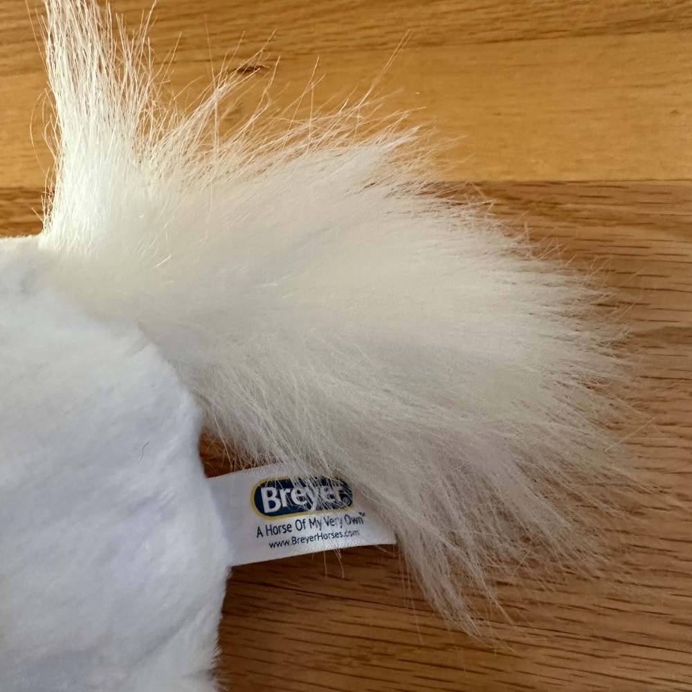 NWT Breyer Bridle Buddies Plush Unicorn White Pink - Picture 7 of 12